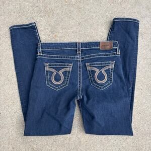 Big Star Size 28R Maddie Skinny Indigo Blue Jeans
